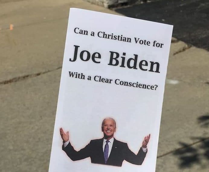 Can a Christian vote for Biden with a clear conscience?
