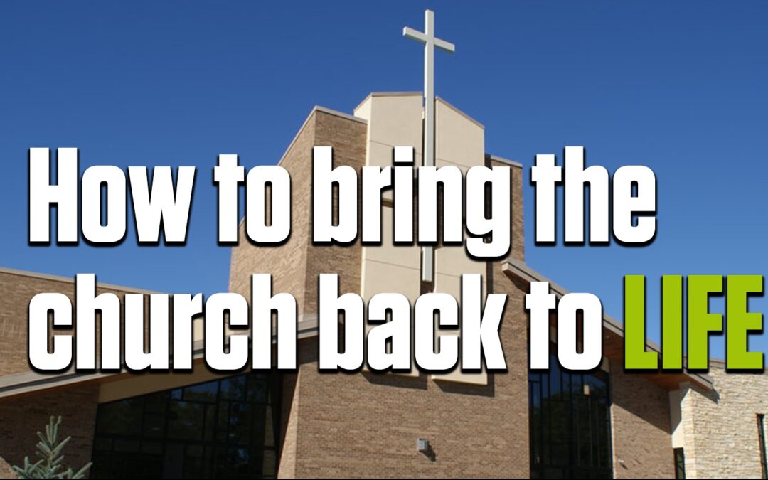 Unmuting the pulpit: How to bring the church back to life